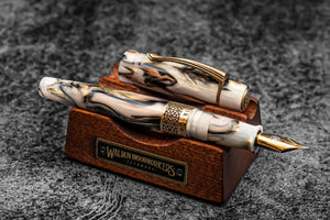 Kilk & Galen SE Celestial Fountain Pen - Golden Abalone