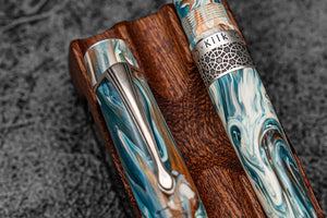 Kilk & Galen SE Celestial Fountain Pen - Tiger Lily Koi