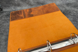 Leather 3 Ring Binder