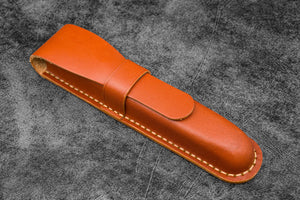 Leather Flap Pen Case - For Oversized Pens & Namiki Emperor