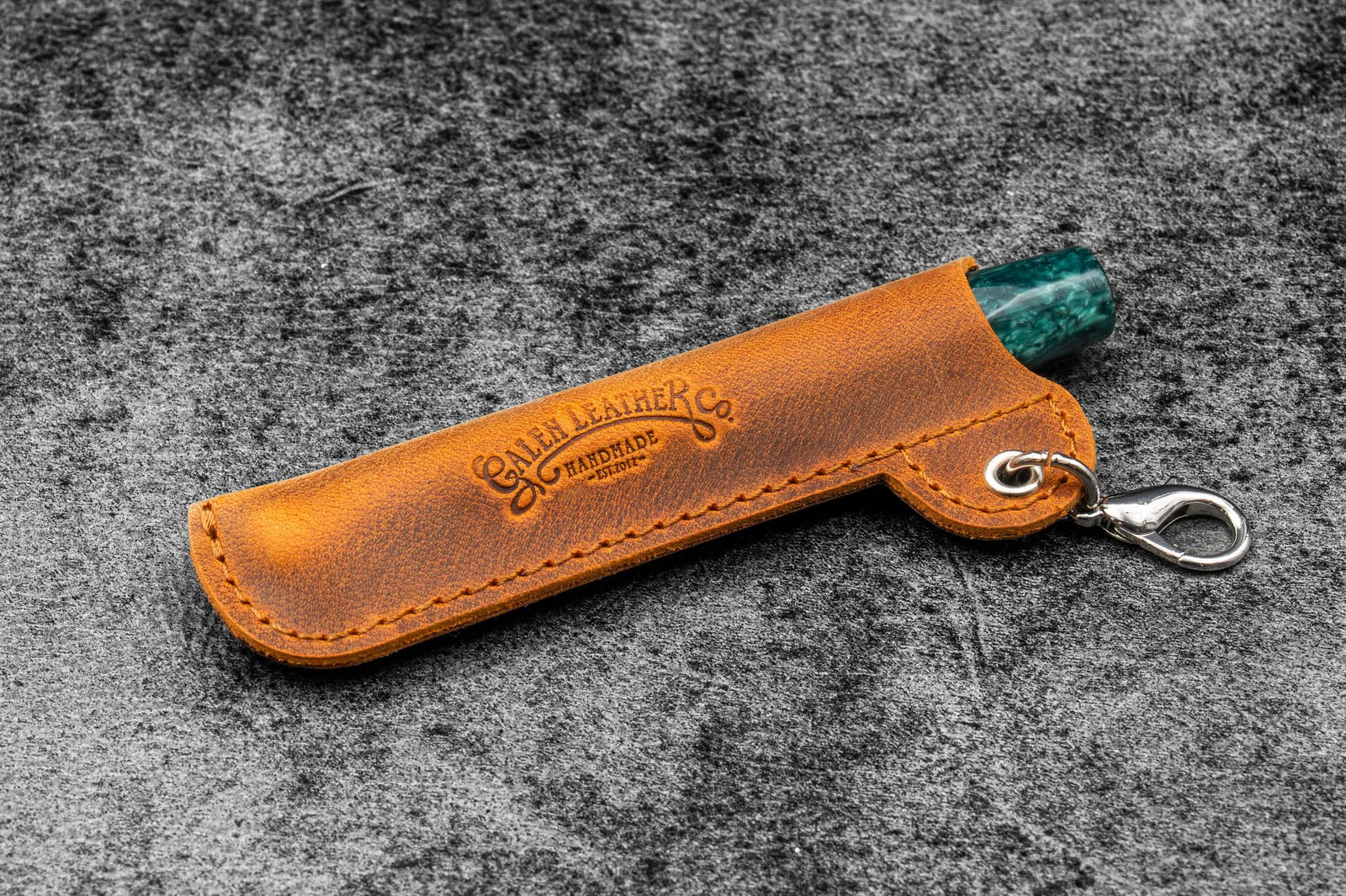 Leather Pocket Pen Keeper – Attachable EDC Pocket Pen Sleeve - Multiple Color