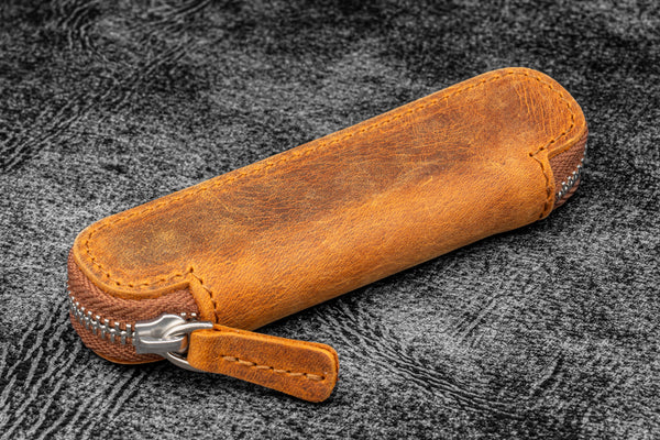 Leather-Zippered-Single-Pen-