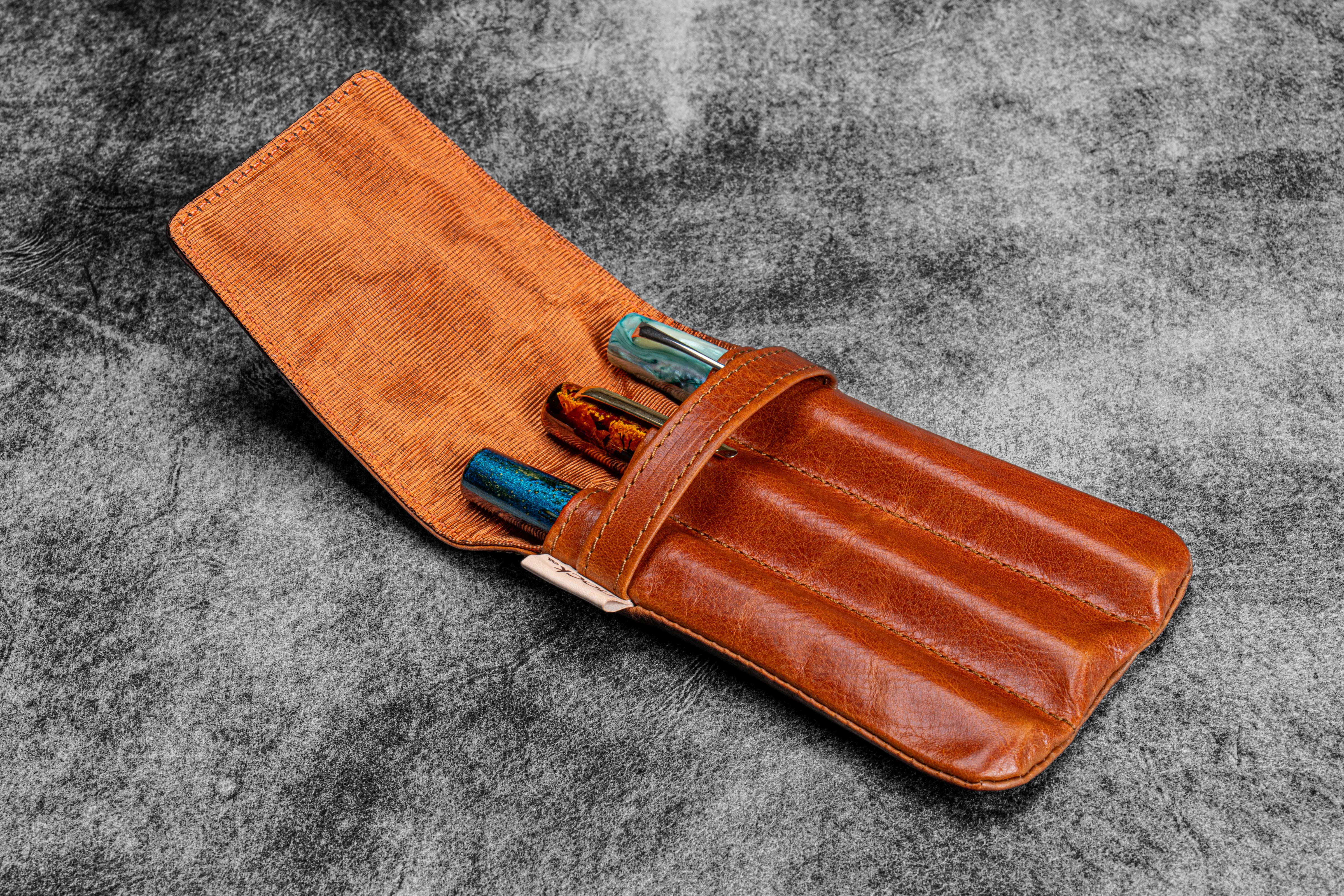 Galen X Nock Co Leather Lookout Pen Case | Galen Leather