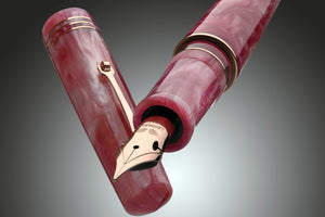 Leonardo - MZG 2.0 Fountain Pen - Sakura - Rose Gold
