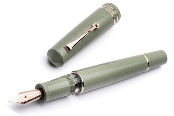 Leonardo - MZG 2.0 Fountain Pen - The Art of Guilloché VERDIGRIS
