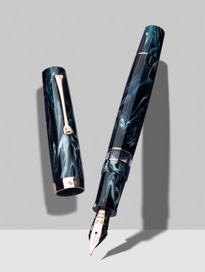 Leonardo Magico Fountain Pen - Arctic blast RGT