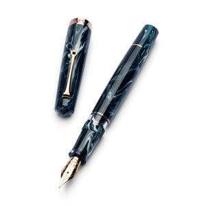 Leonardo Magico Fountain Pen - Arctic blast RGT