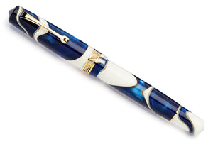 Leonardo Magico Fountain Pen - Onda Blue GT