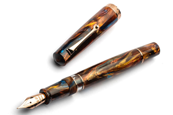 Leonardo Magico SE Fountain Pen - Peacock Springs | Galen Leather