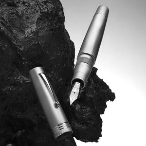 Leonardo Momento Zero Fountain Pen – Aluminum – GT #6