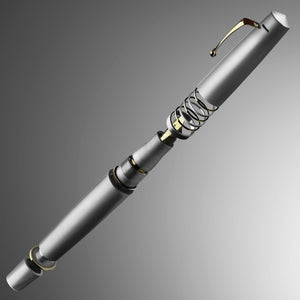 Leonardo Momento Zero Fountain Pen – Aluminum – GT #6