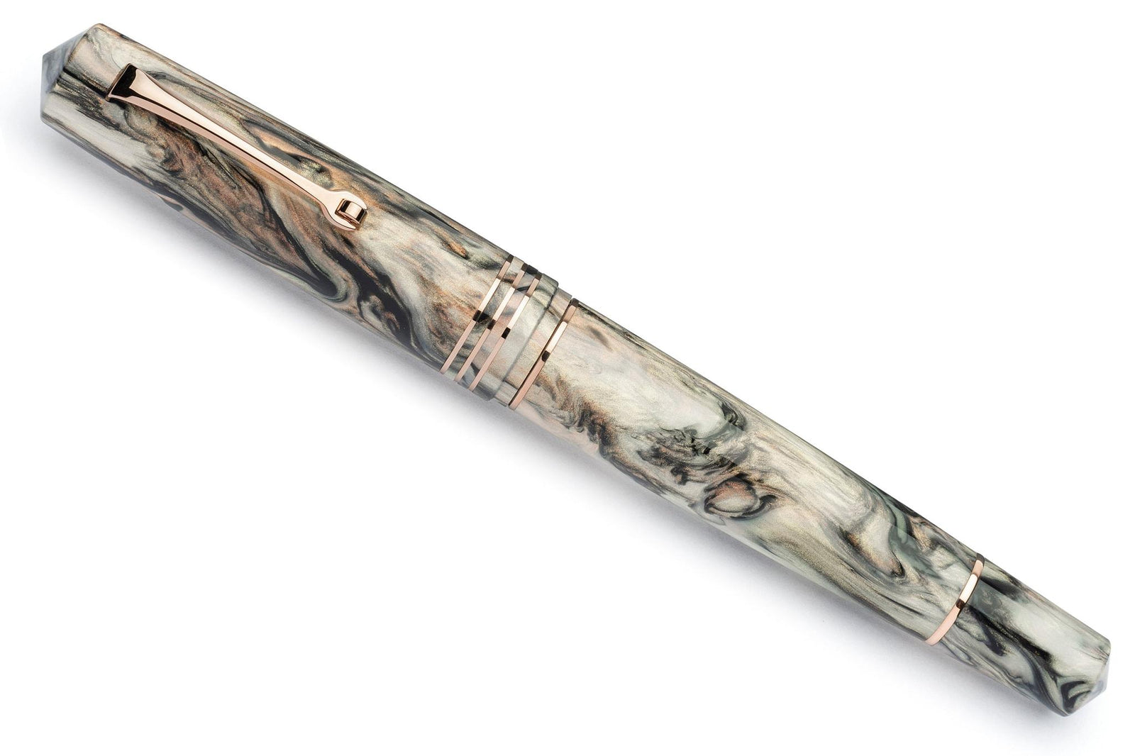 Leonardo Momento Zero Grande 2.0 Fountain Pen – Golden Abalone – RGT #6