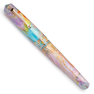 Leonardo Momento Zero Grande 2.0 Fountain Pen – Primary Manipulation 4 – RGT #8 14K Gold