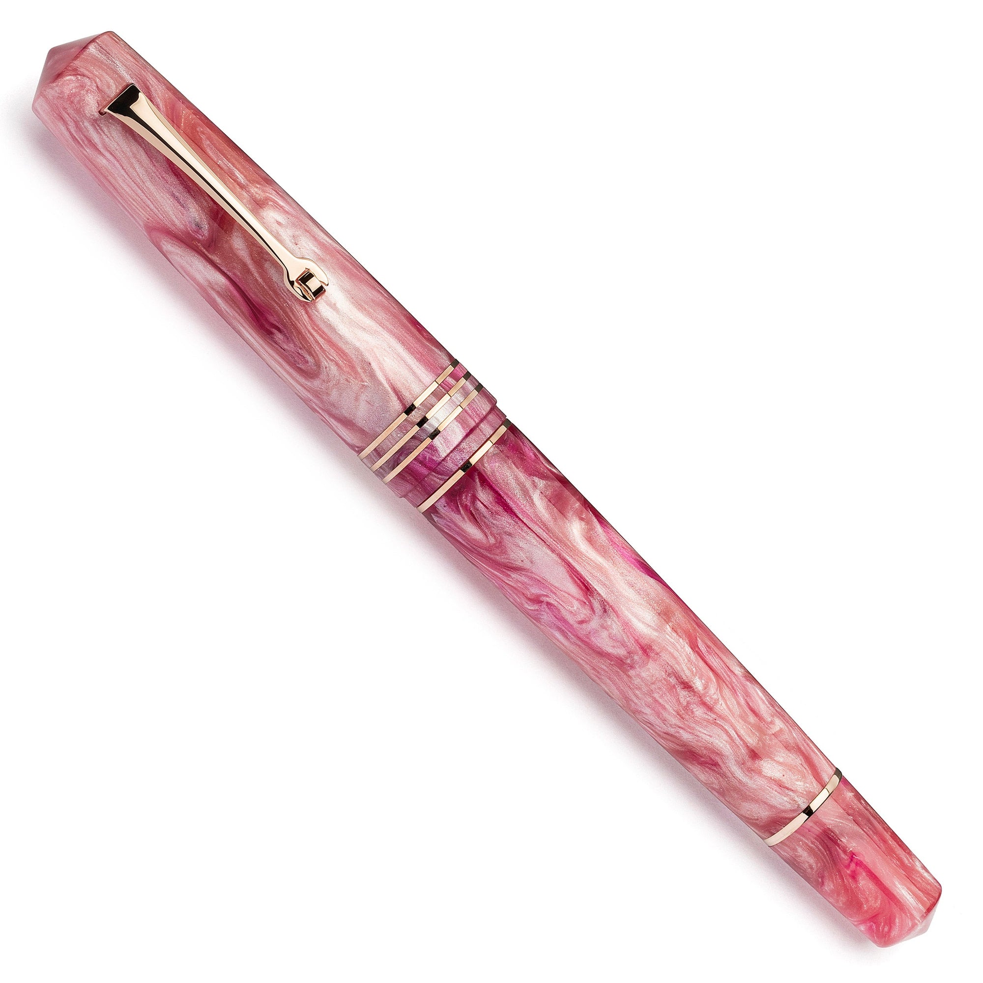 Leonardo Momento Zero Grande 2.0 Fountain Pen – Sakura – RGT #8 14K Gold