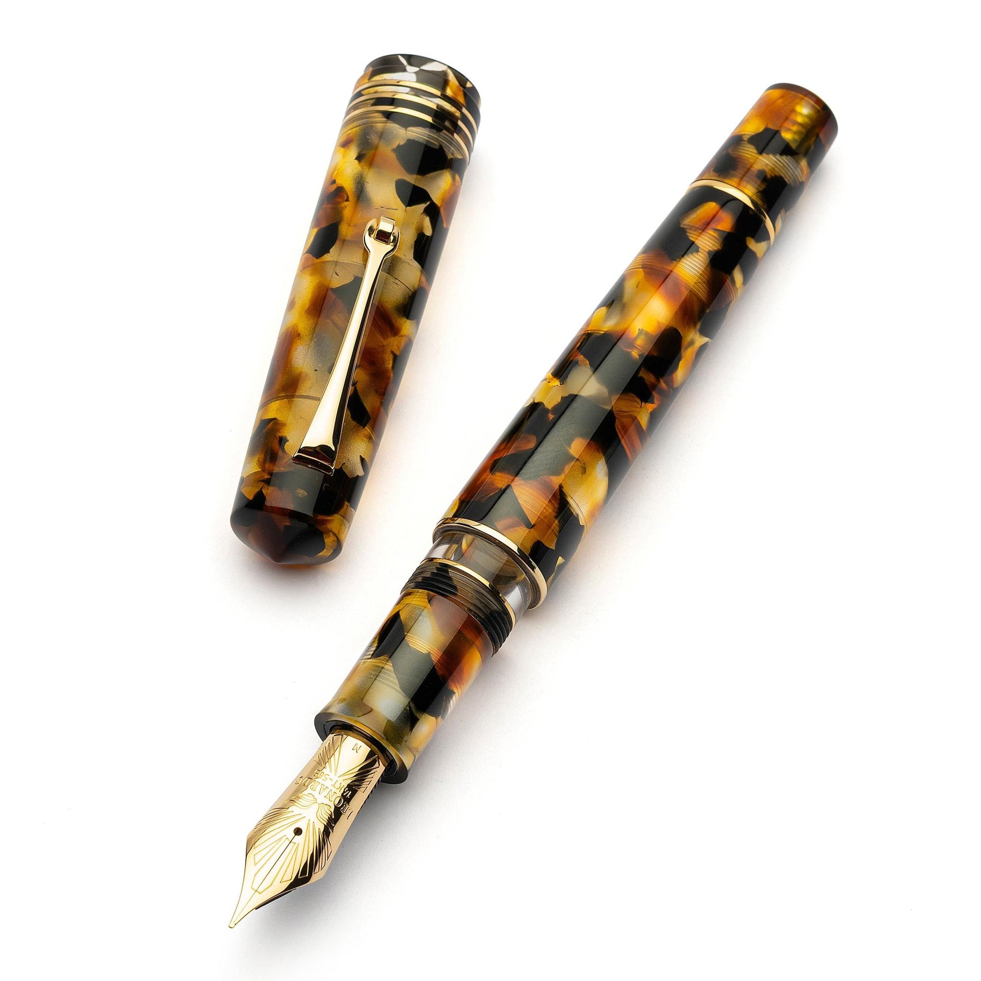 Leonardo Momento Zero Grande 2.0 Fountain Pen – Sottobosco – GT #8
