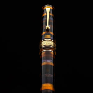 Leonardo Momento Zero Grande Fountain Pen – Mosaico Sea Anemone – GT #6