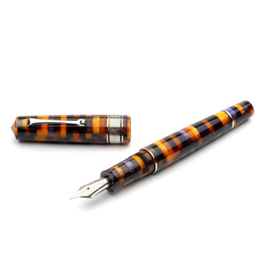 Leonardo Momento Zero Grande Fountain Pen – Mosaico Sea Anemone – GT #6