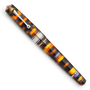 Leonardo Momento Zero Grande Fountain Pen – Mosaico Sea Anemone – GT #6