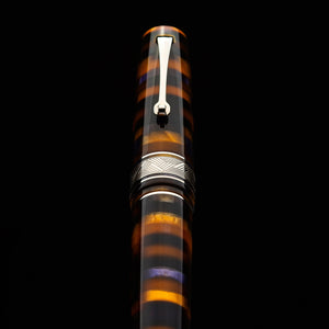 Leonardo Momento Zero Grande Fountain Pen – Mosaico Sea Anemone – GT #6
