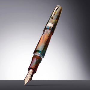 Leonardo Supernova Fountain Pen – Primary Manipulation 5 – RGT #8 14K Gold