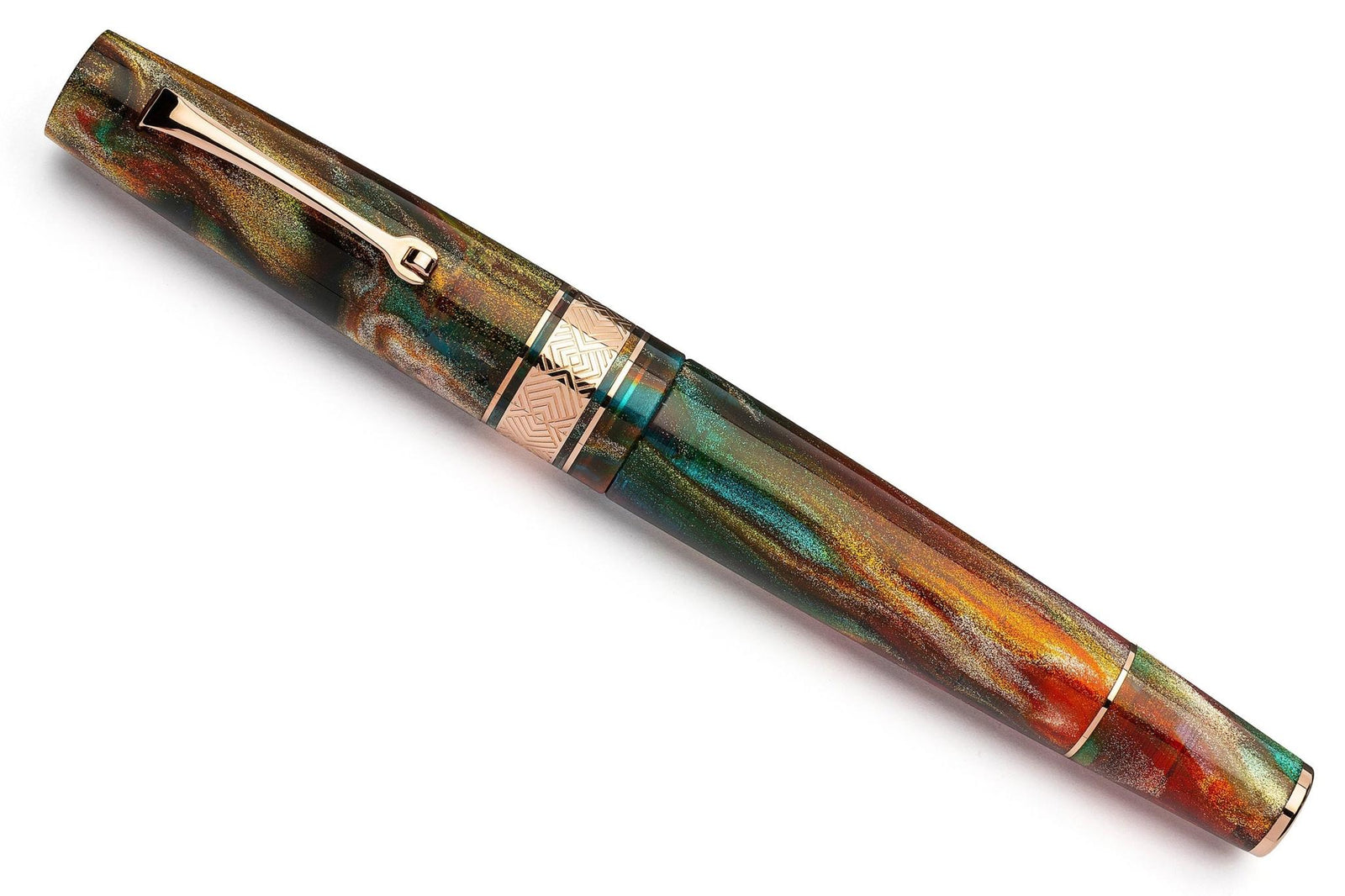 Leonardo Supernova Fountain Pen – Primary Manipulation 5 – RGT #8 14K Gold