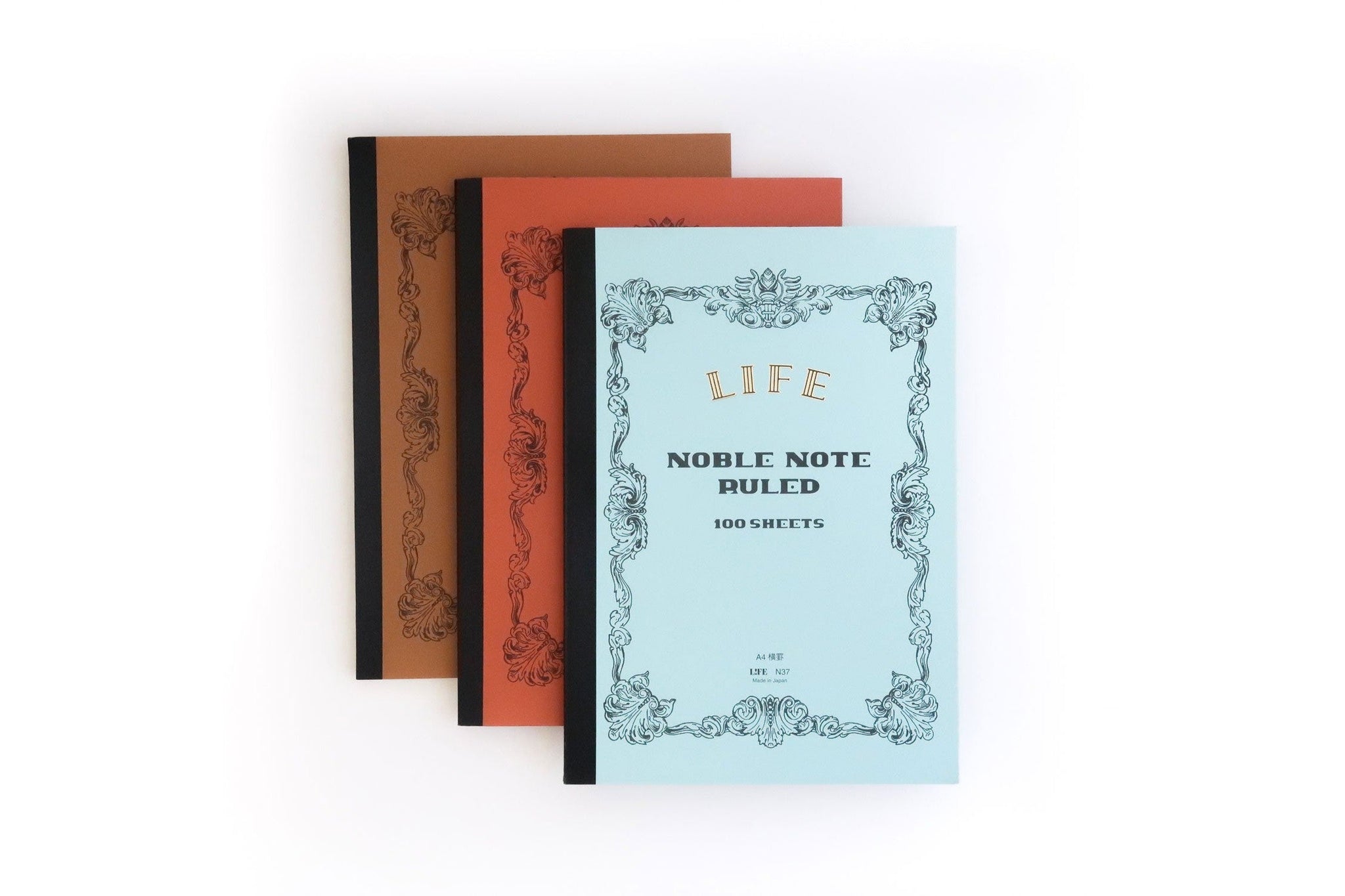 Life Noble Notebook - A4 - 8mm Lined - 200 Pages - Galen Leather