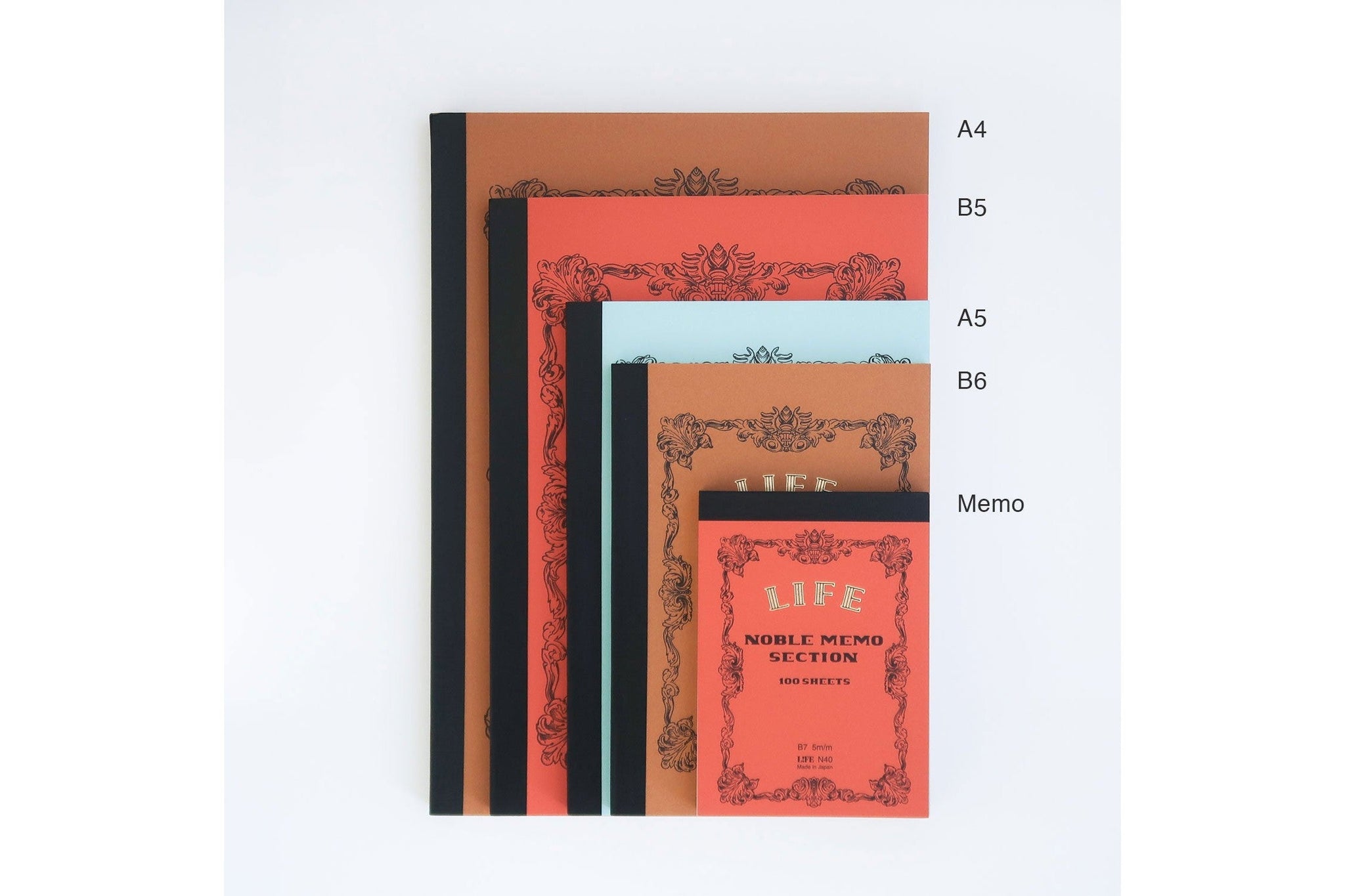 Life Noble Notebook - A4 - 8mm Lined - 200 Pages - Galen Leather