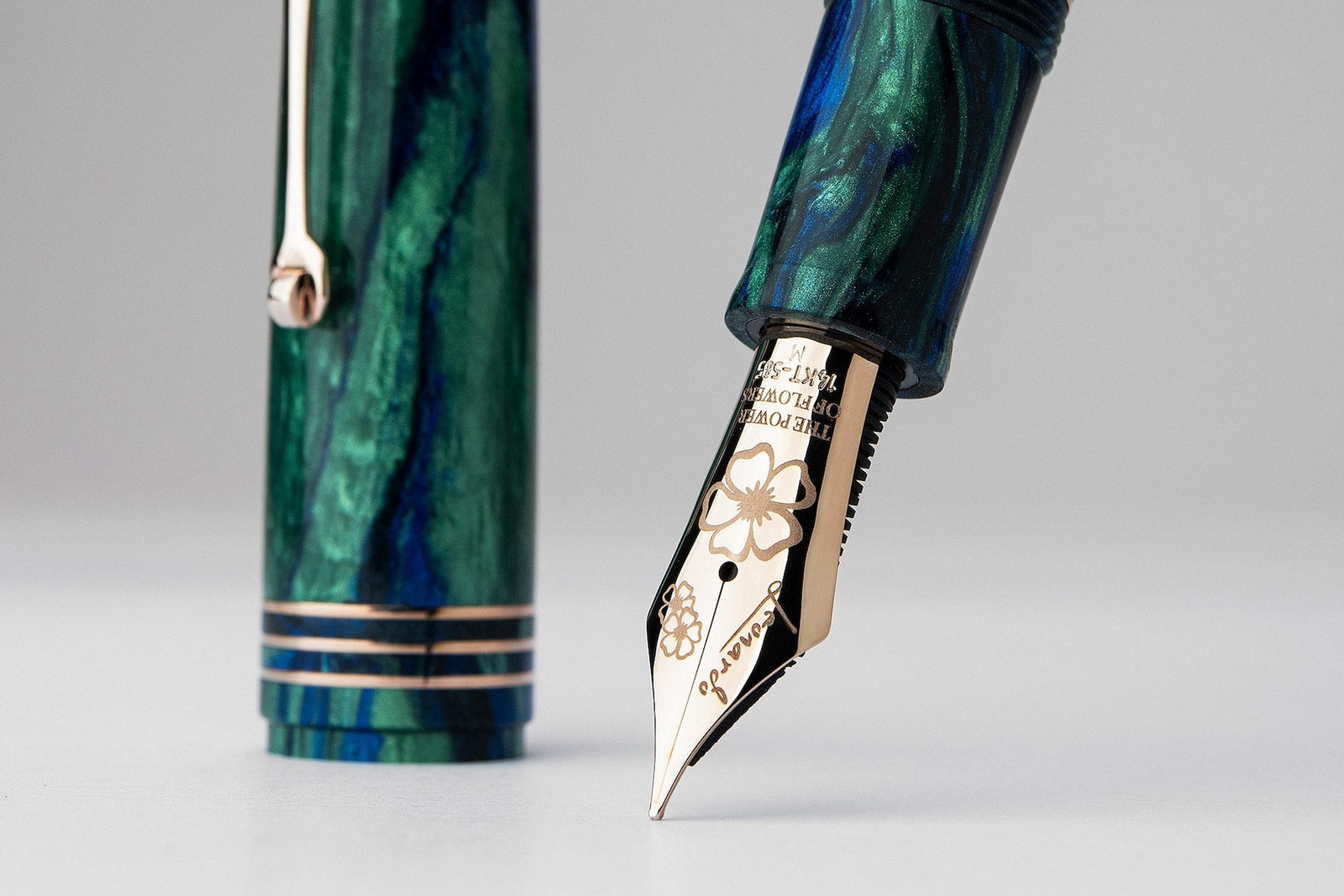 MZG2.0 Fiordaliso blue gold nib #8 special edition