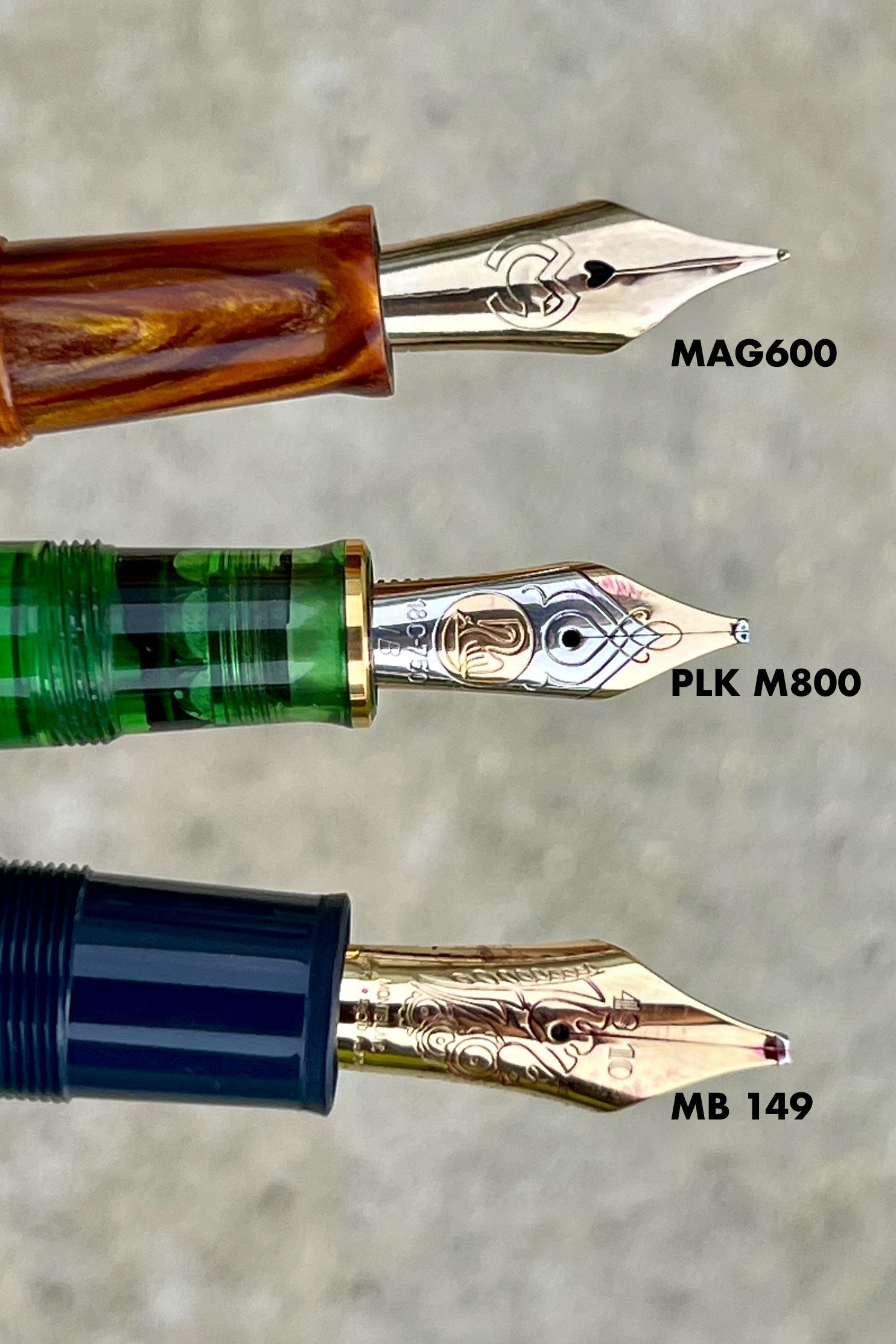 Magna Carta Mag 600 Fountain Pen True Flex Nib 5 - Galen Leather