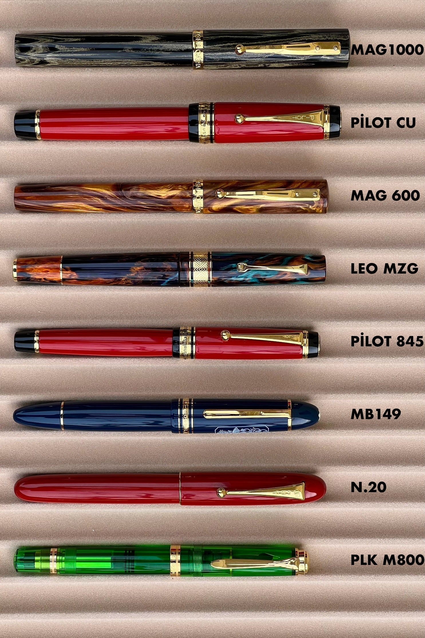 Magna Carta Mag 600 Fountain Pen True Flex Nib 7 - Galen Leather