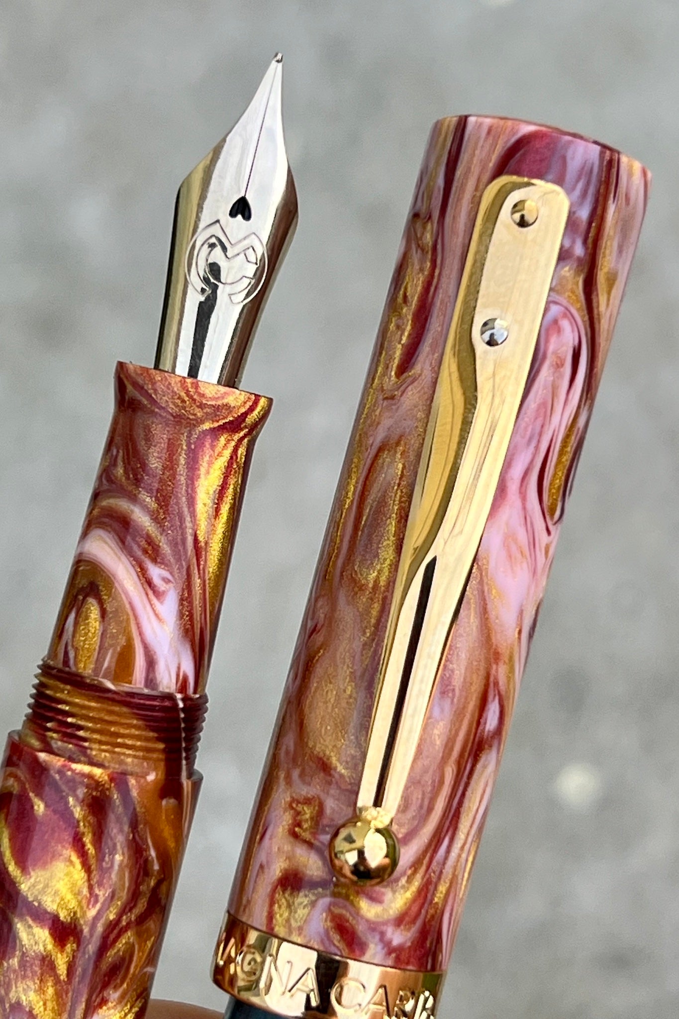 Magna Carta Mag 600 Fountain Pen True Flex Nib 8 - Galen Leather
