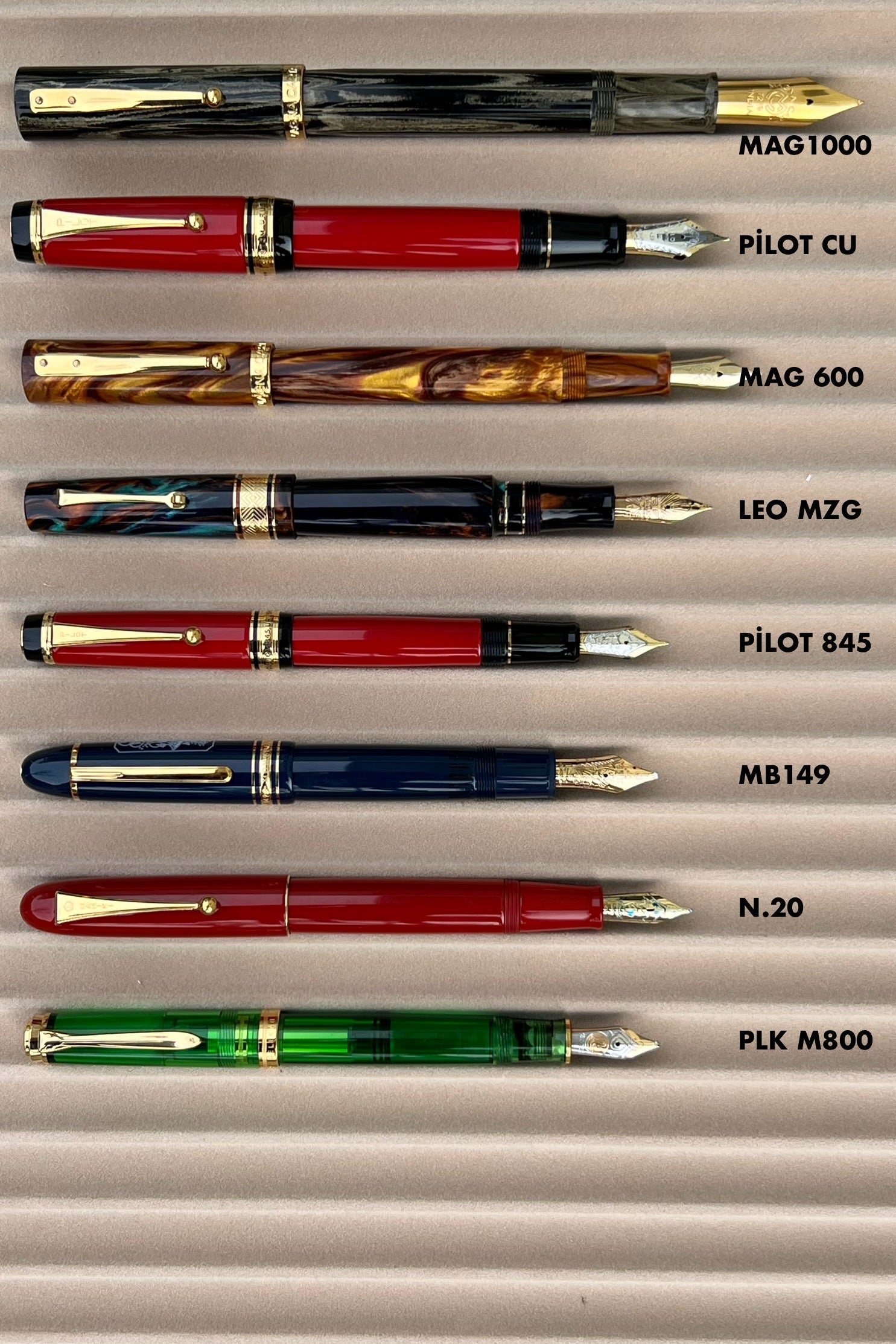 Magna Carta Mag 600 Fountain Pen True Flex Nib 9 - Galen Leather