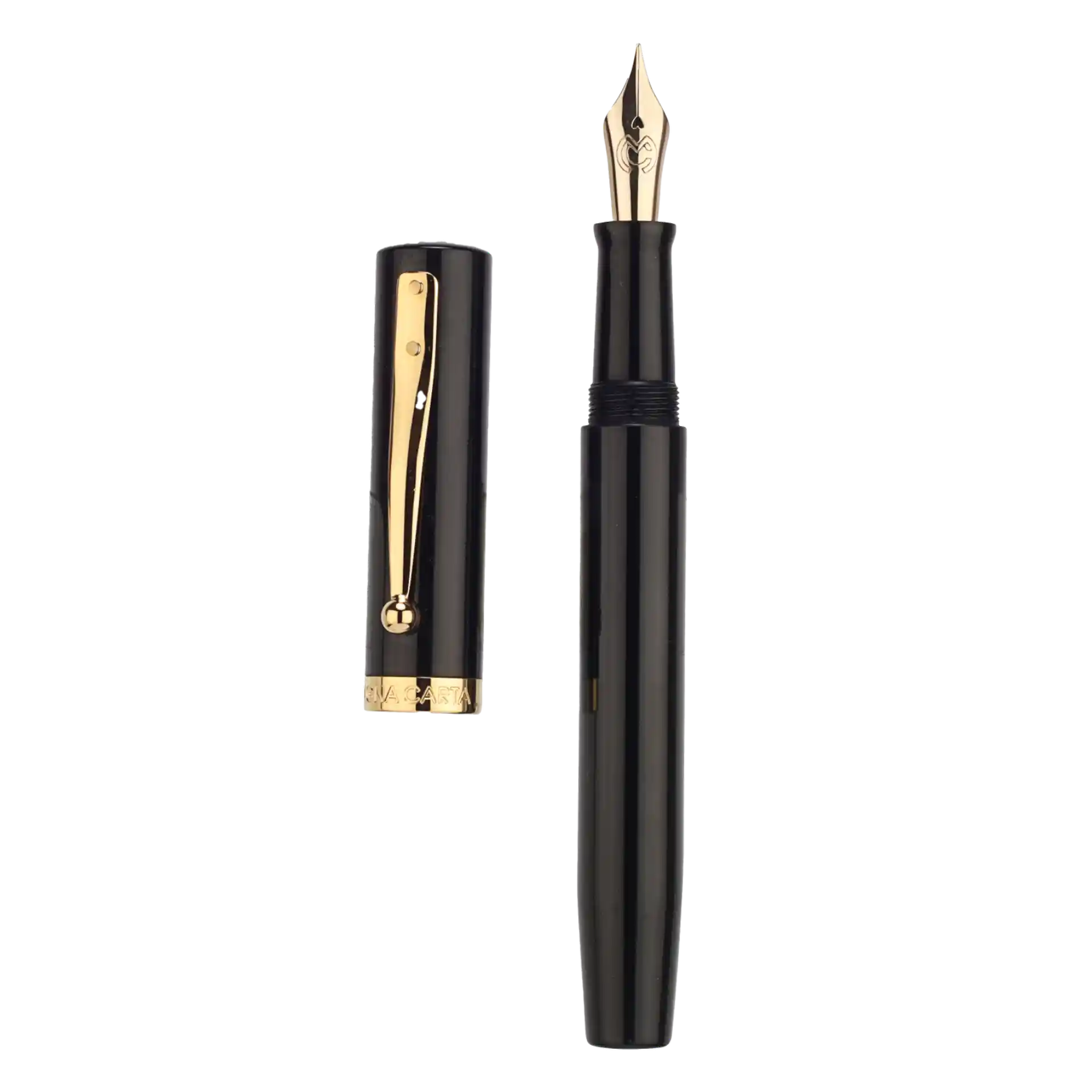 Magna Carta Mag 600 Fountain Pen True Flex Nib - Nikko Ebonite