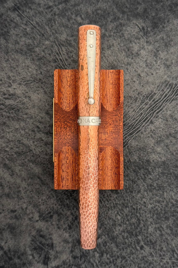 Magna Carta Mag 600 Fountain Pen - Solid Hammered Copper - Galen