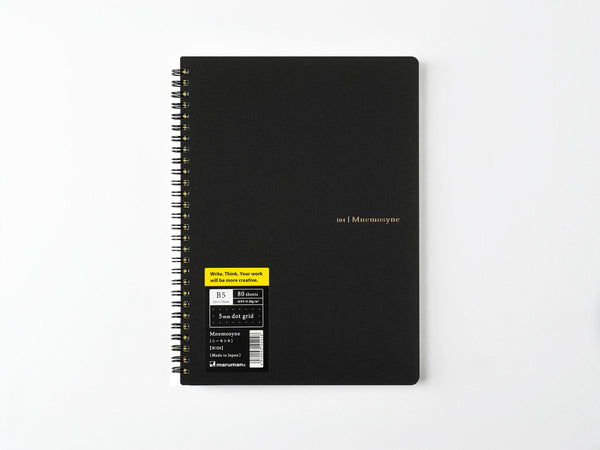 Maruman Mnemosyne Notebook - B5 Dotted - Galen Leather