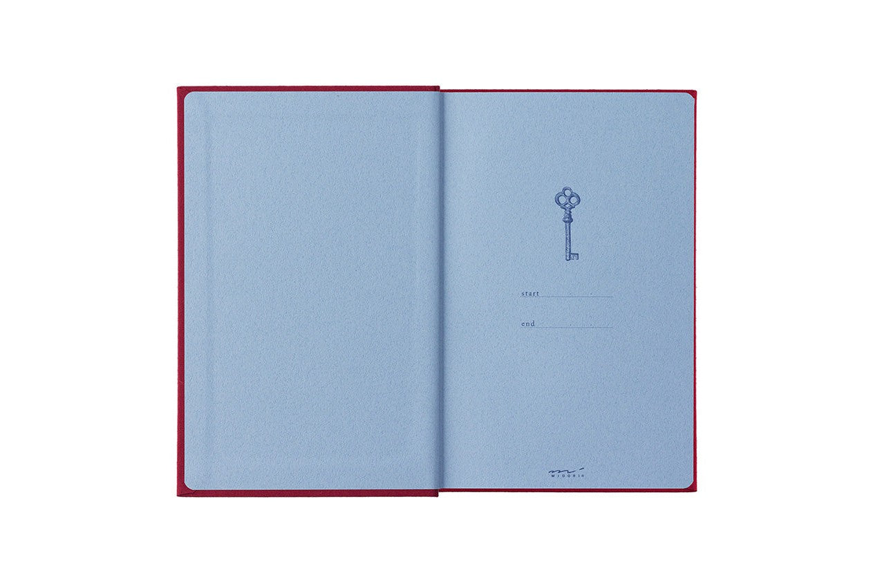 Midori 10 Year Diary Red - Galen Leather