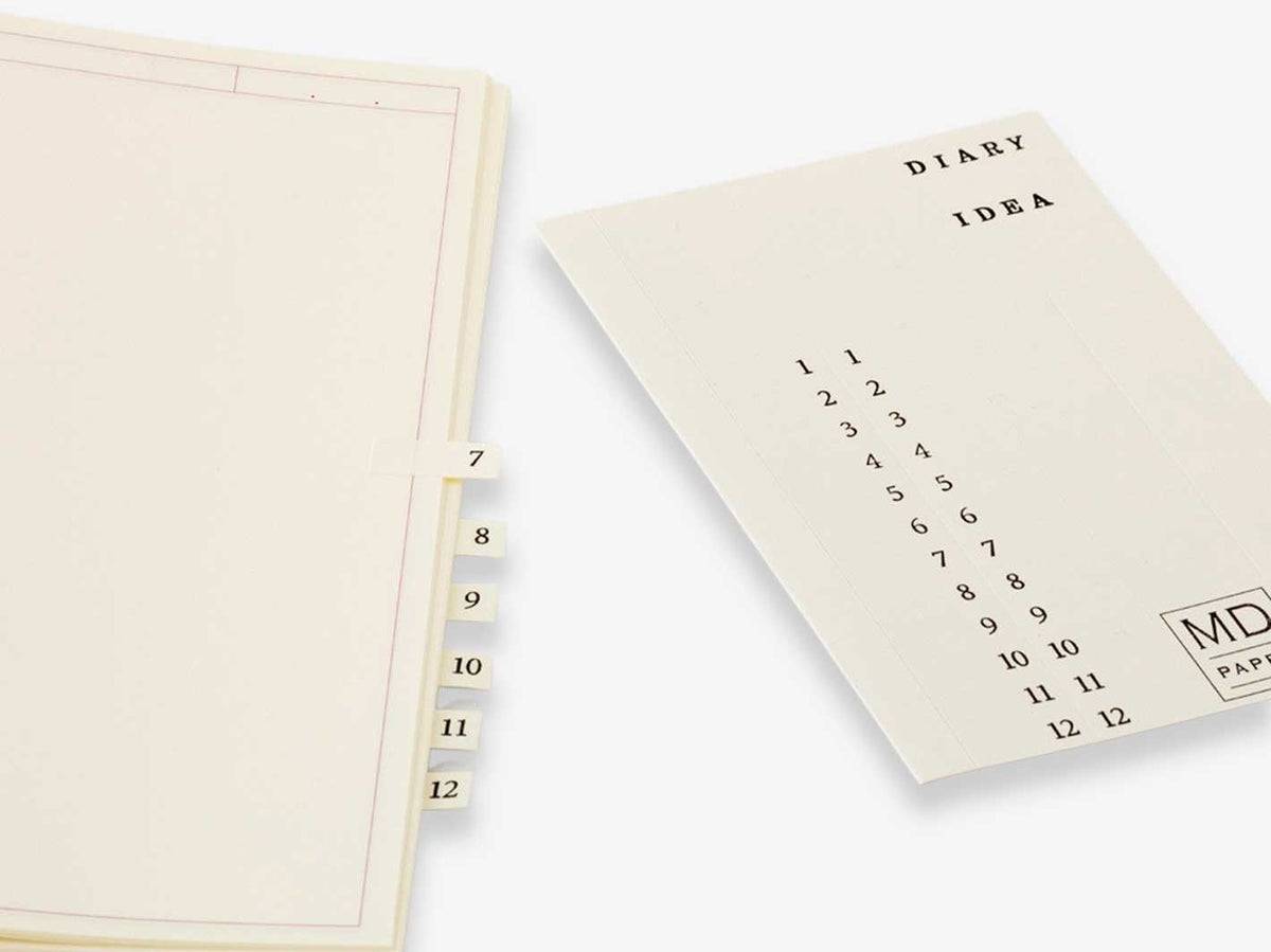 Midori MD Notebook Journal A5 Frame 192 Pages Galen Leather