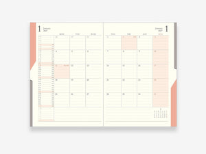 2027 Double Schedule B6 To Do - Green