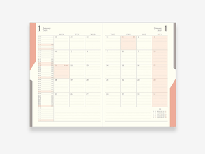 2027 Double Schedule B6 To Do - Green