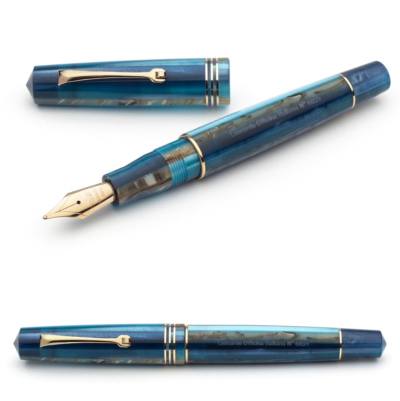 Momento zero Blue Hawaii (steel nib)