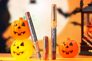 Nahvalur 365 Series 2023 LE: Obsidian Pumpkin Fountain Pen