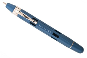 Nahvalur Eclipse Cobalt Rose Gold Fountain Pen