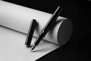 Nahvalur Nautilus Cephalopod Black Ebonite Fountain Pen