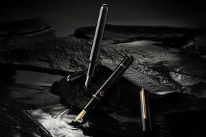 Nahvalur Nautilus Cephalopod Black Ebonite Fountain Pen