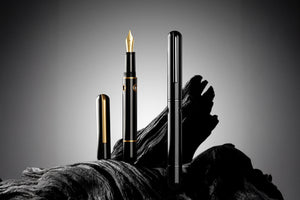 Nahvalur Nautilus Cephalopod Black Ebonite Fountain Pen