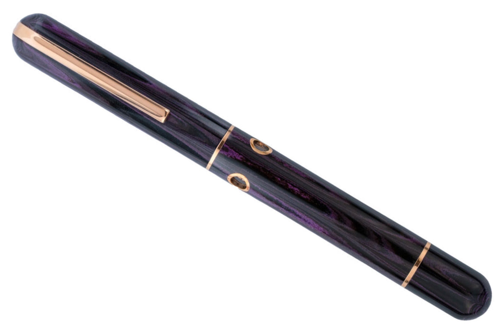 ナーヴァル Nautilusシリーズ Stylophora Berry（細字） Nahvalur Nautilus Stylophora Berry Ebonite Fountain Pen - Galen