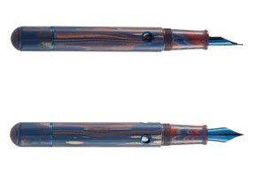 Nahvalur Nautilus The Blue Ringed Fountain Pen