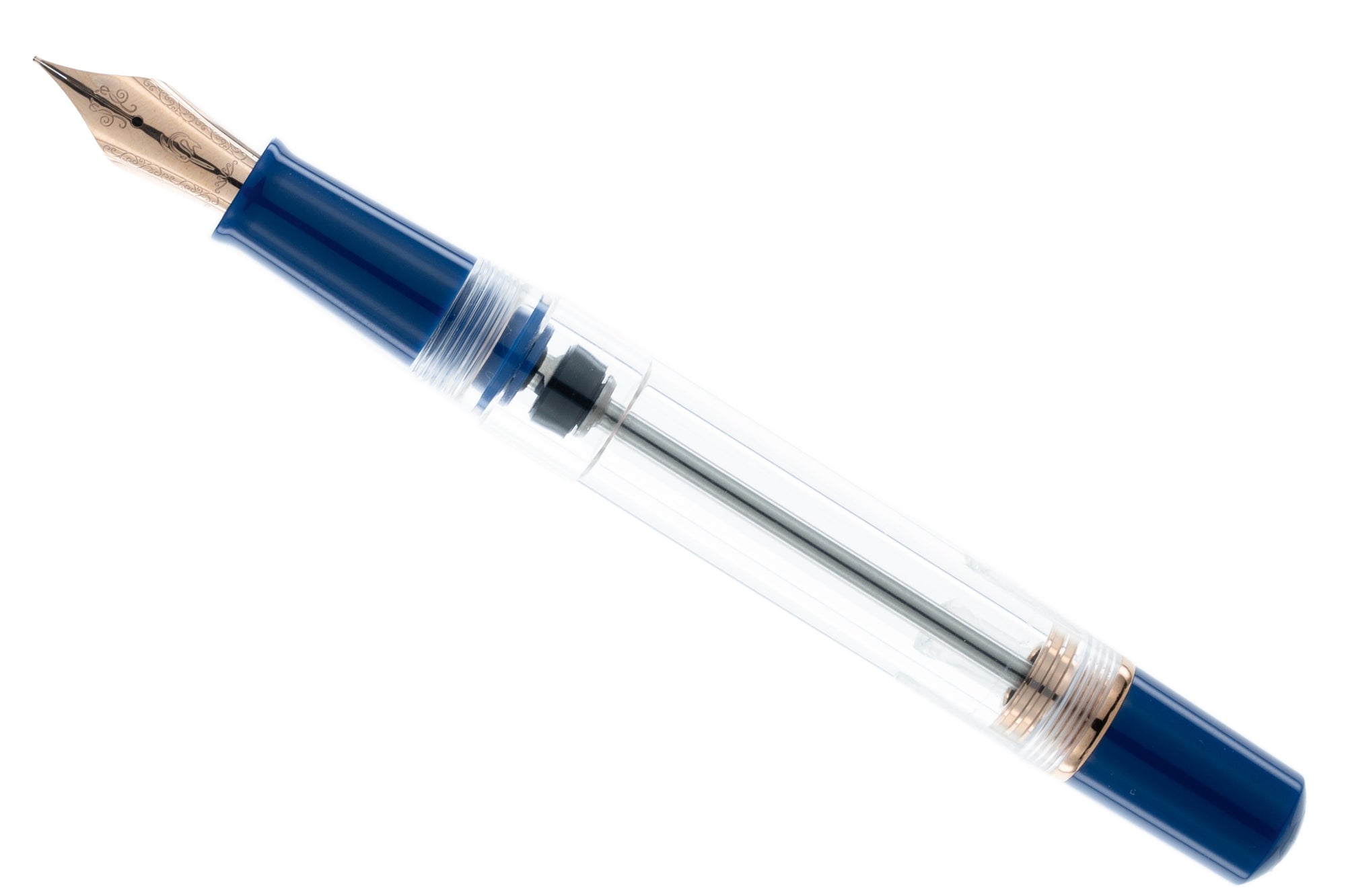 Nahvalur Original Plus Sapphire Fountain Pen - Galen Leather