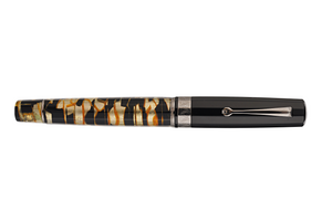 OMAS Paragon Fountain Pen in Black Lucen with Black Trim