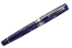 OMAS Paragon Fountain Pen in Blue Royale with Silver Trim